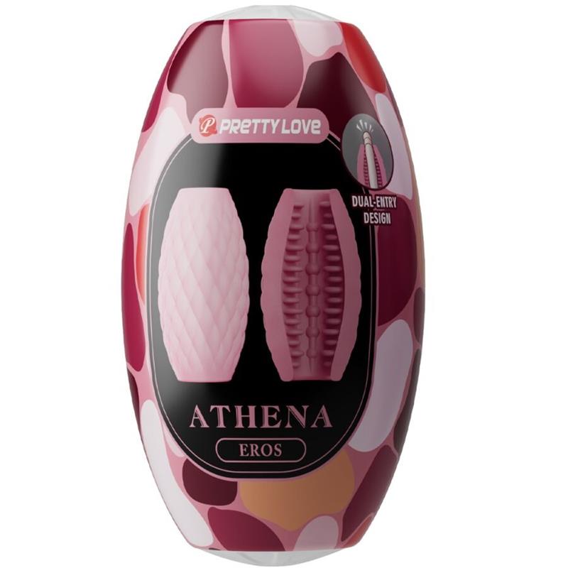 ATHENA EROS SILIKONSKI MOŠKI MASTURBATOR ROZA