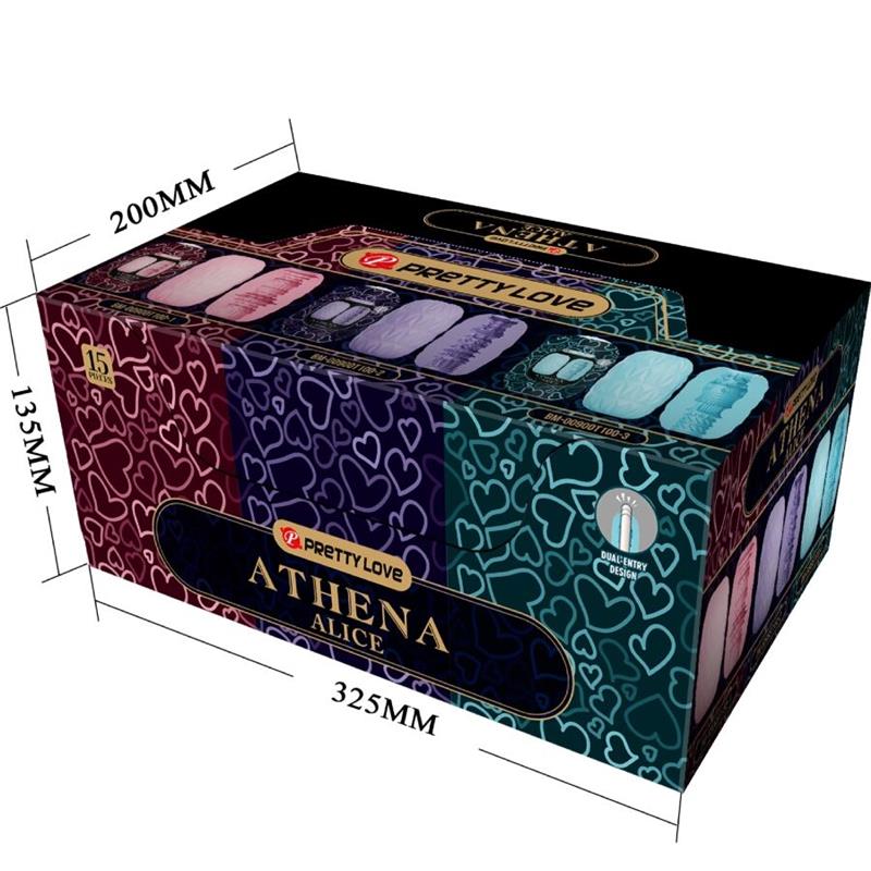 ATHENA ALICE PACK 15 VARIOUS MALE MASTURBATORS