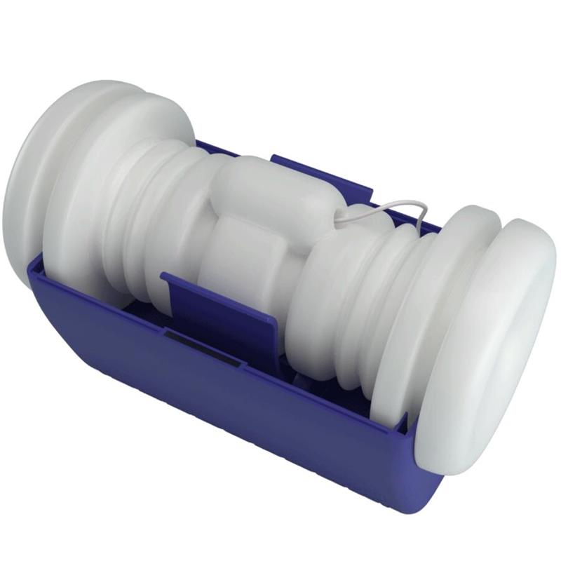 DJ LADY MUŠKI MASTURBATOR S VIBRACIJOM 5 POSTAVKI LJUBIČASTA