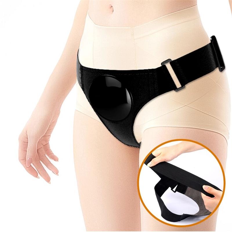 UNIVERZALNI HARNES BRIEFS S VIBRIRAJUĆIM I PRSKAJUĆIM DILDOM 15.5 CM MULATO