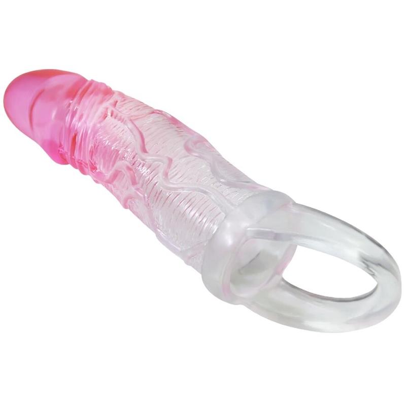 ODES REALISTIČNA 2 CM POVEČEVALNA PREVLEKA ZA PENIS ROZA