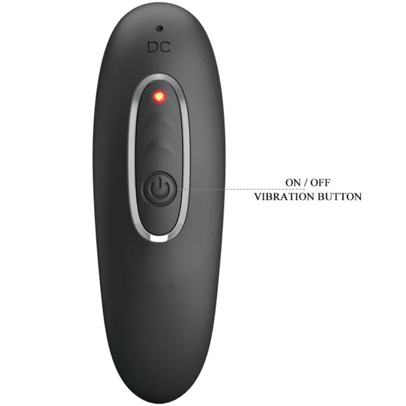 REMINGTON ANAL AND VAGINAL VIBRATING MASSAGER BLACK