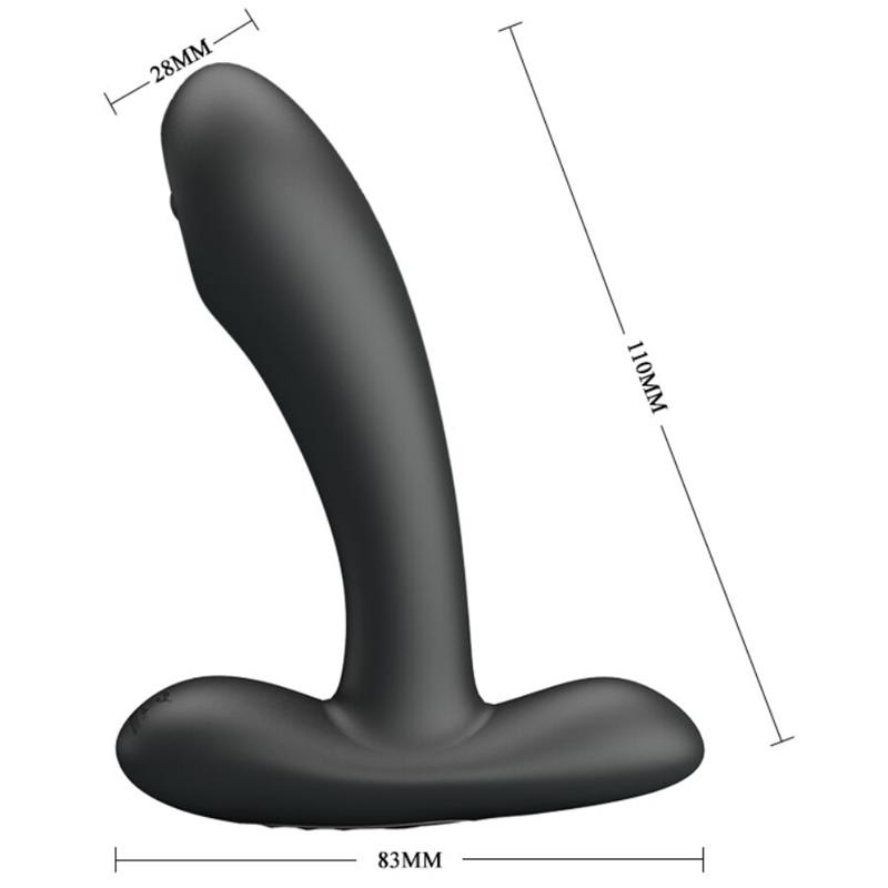 REMINGTON ANAL AND VAGINAL VIBRATING MASSAGER BLACK