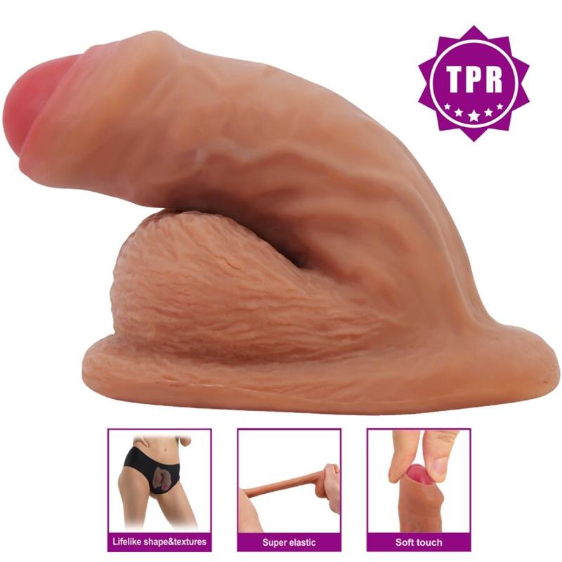 WARNELL ULTRA REALISTIČNI I ELASTIČNI DILDO 9.5 CM MULATO
