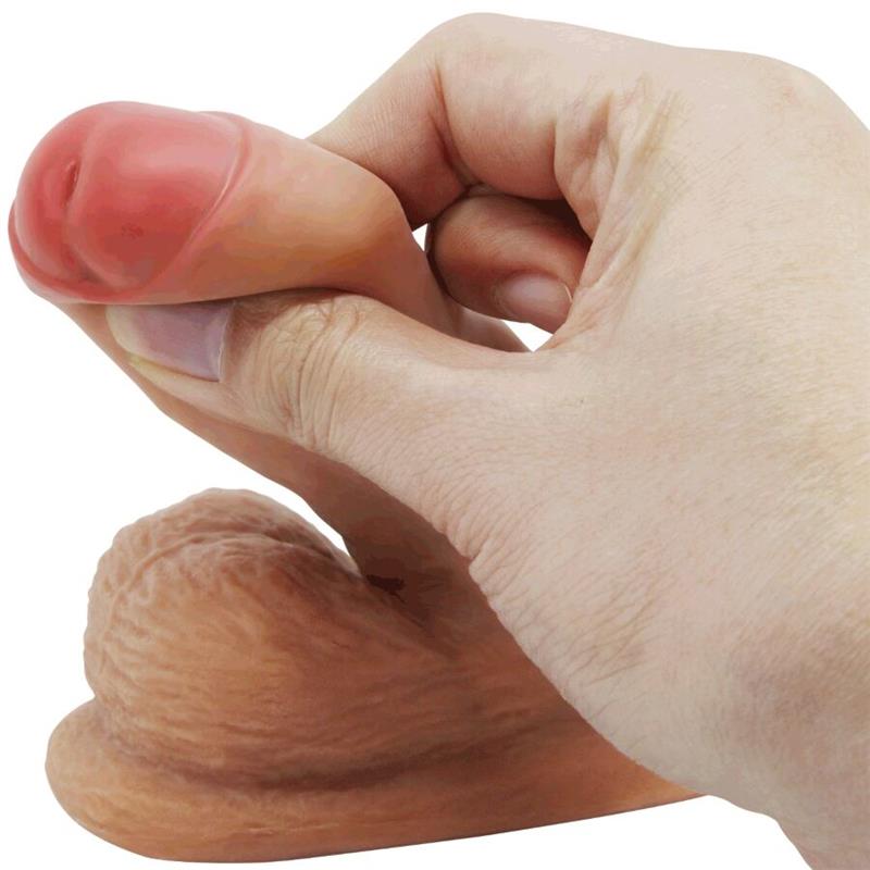 WARNELL ULTRA REALISTIČNI I ELASTIČNI DILDO 9.5 CM MULATO