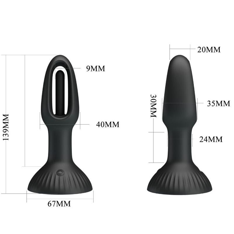 HUBERT ANALNI ČEP S 7 MODOVA VIBRACIJE