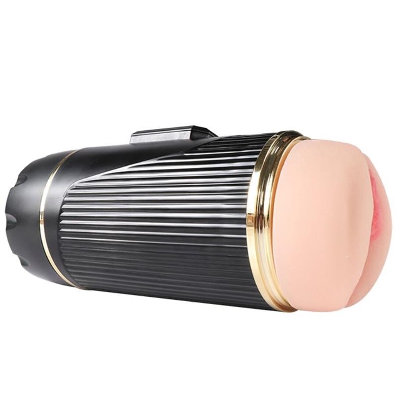 KAY DOUBLE MASTURBATOR WITH DUAL MOUTH AND VAGINA VIBRATION