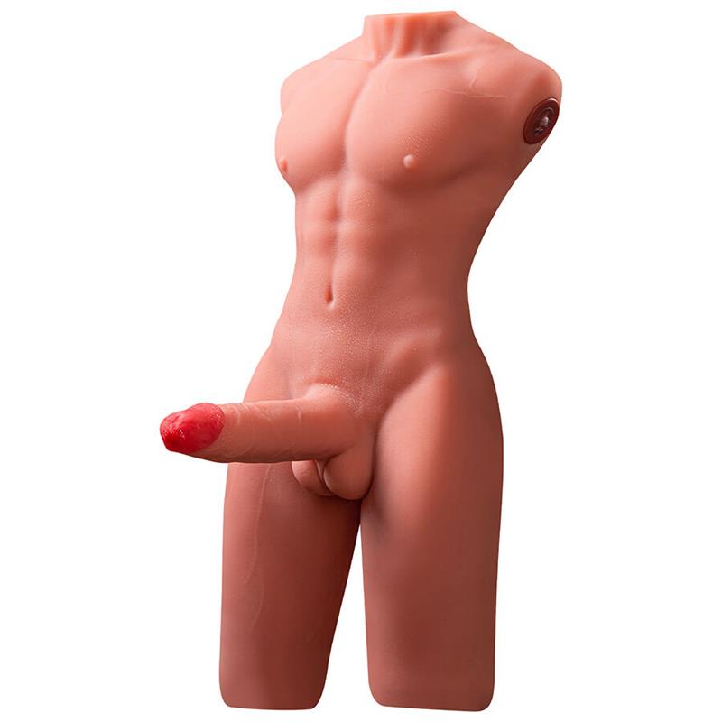 JASON POLU-TIJE REALISTIČNI MUŠKI TORZO S POKRETOM I VIBRACIJOM 55 CM