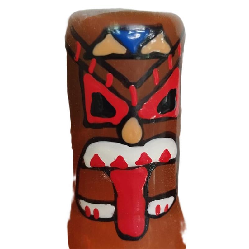RUČNO OSLIKANI NOVITETNI KONDOMI TIKI TOTEM-01