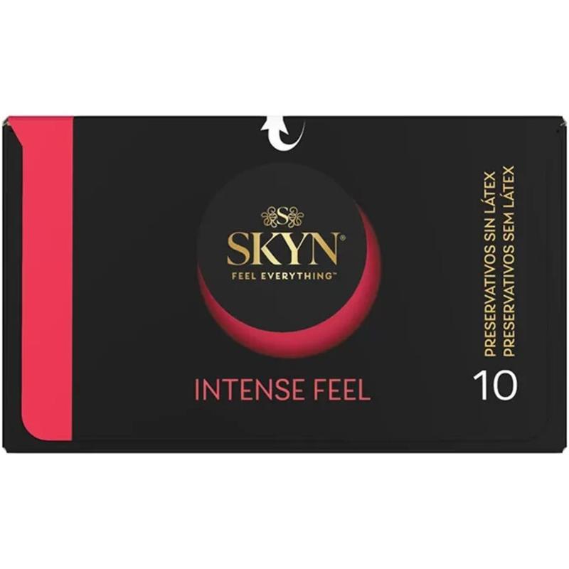 INTENSE FEEL TEXTURED CONDOM S VALOVITIM DIZAJNOM 10 JEDINICA