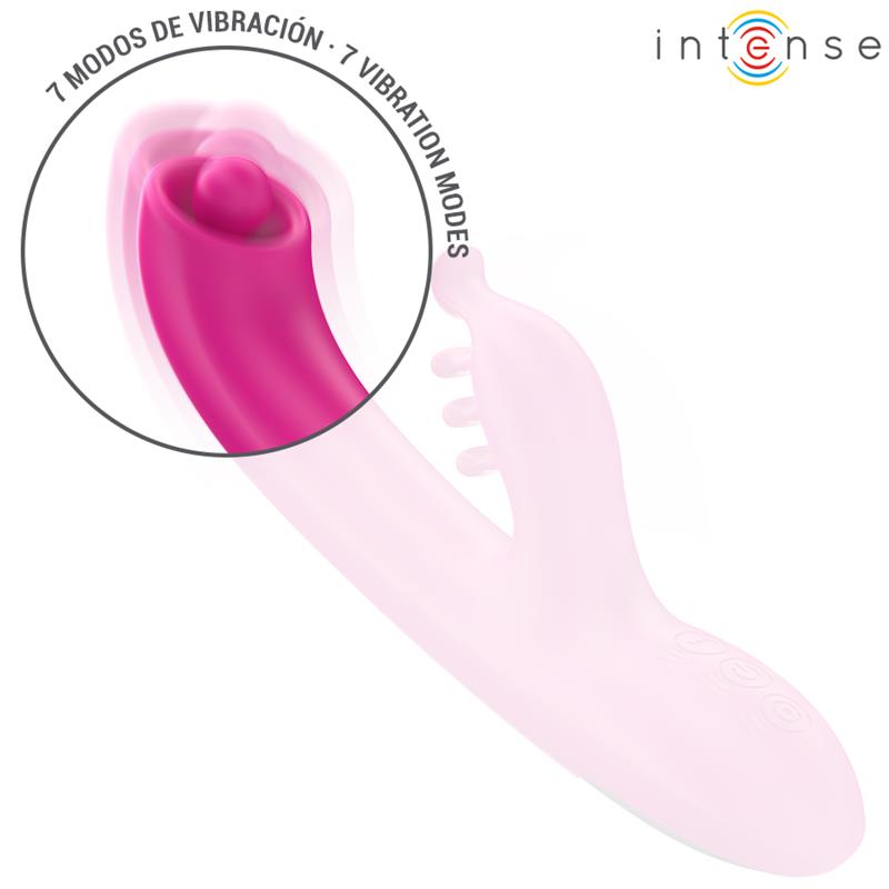 CHRISTINA MULTIFUNCTION RABBIT VIBRATOR 22.5 CM PINK