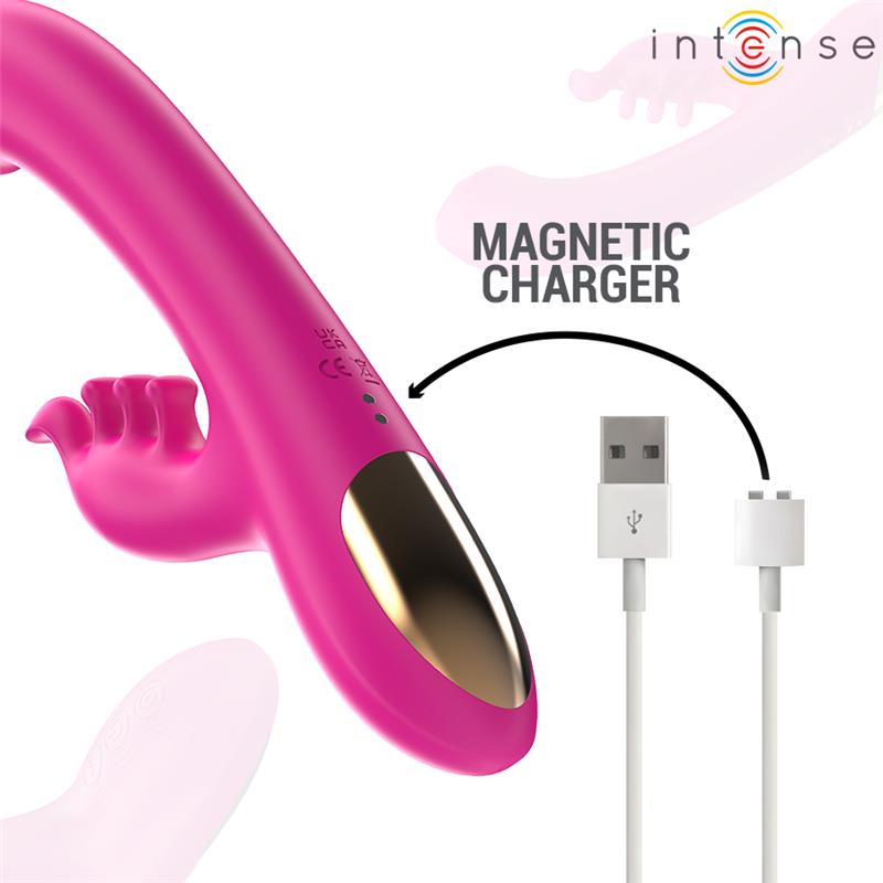 CHRISTINA MULTIFUNCTION RABBIT VIBRATOR 22.5 CM PINK