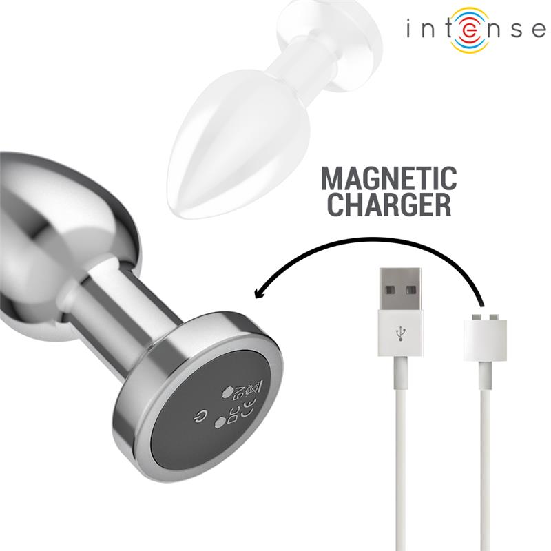 ANAL PLUG 10 VIBRACIJA METAL S DALJINSKIM UPRAVLJAČEM M