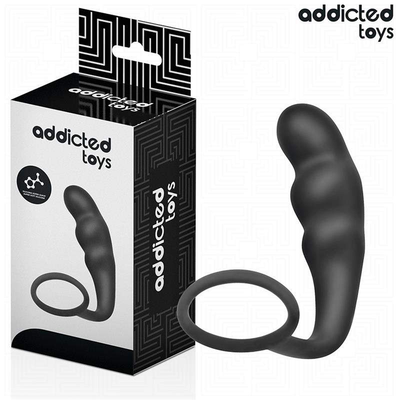 ANALNI ČEP S PRSTENOM SILIKON MODEL 4