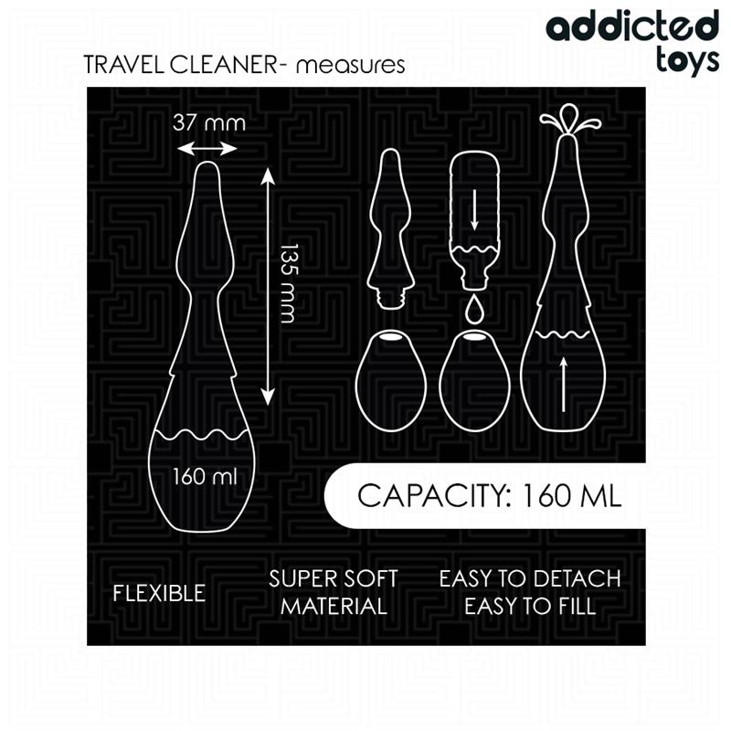 TRAVEL CLEANER SILICONE MODEL 1