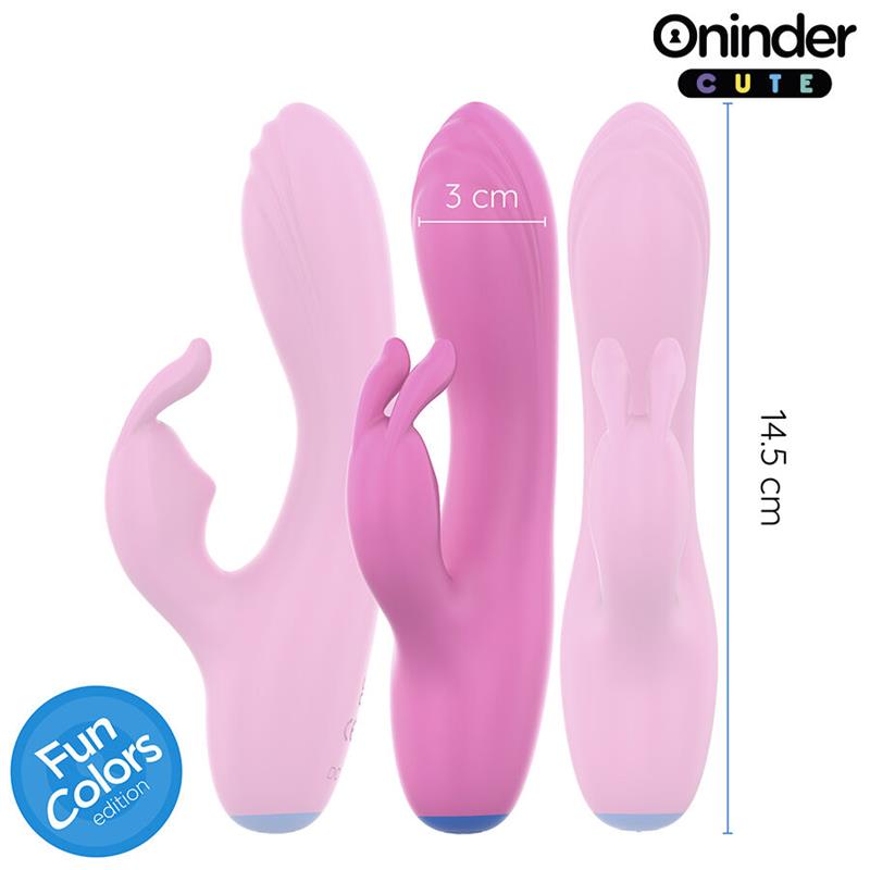 VIBRATOR ZA LJUBAV ZAJEC - G-SPOT I KLITORIS - BESPLATNA APLIKACIJA ŠIROM SVIJETA