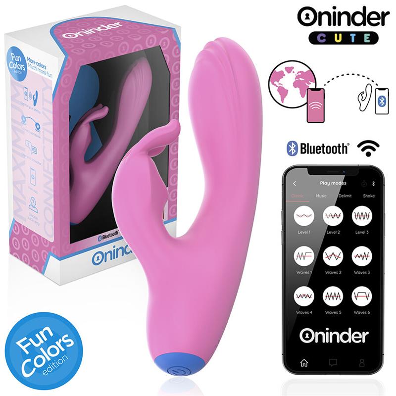 VIBRATOR ZA LJUBAV ZAJEC - G-SPOT I KLITORIS - BESPLATNA APLIKACIJA ŠIROM SVIJETA