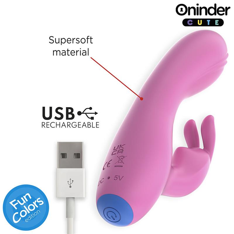 VIBRATOR ZA LJUBAV ZAJEC - G-SPOT I KLITORIS - BESPLATNA APLIKACIJA ŠIROM SVIJETA