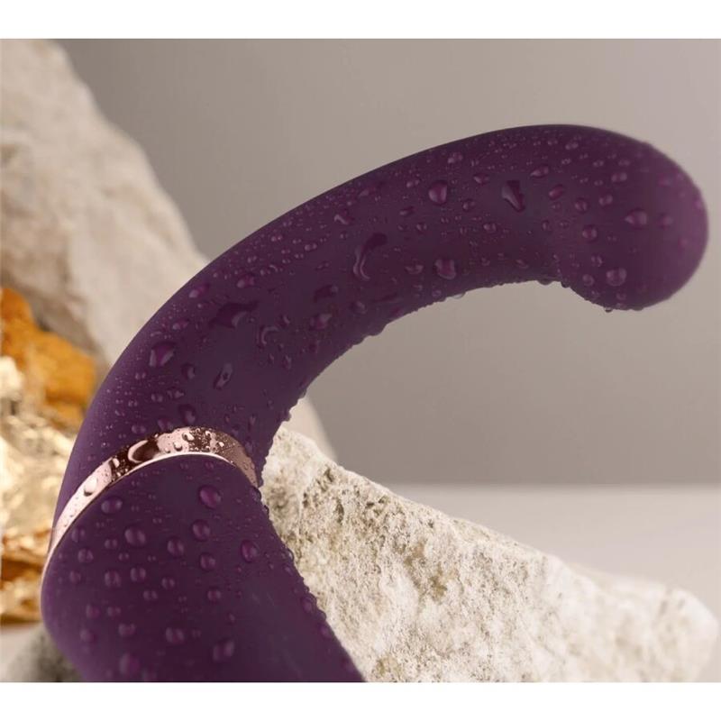 GEMINI DUAL VIBRATOR G-SPOT CLITORIS STIMULATOR PURPLE