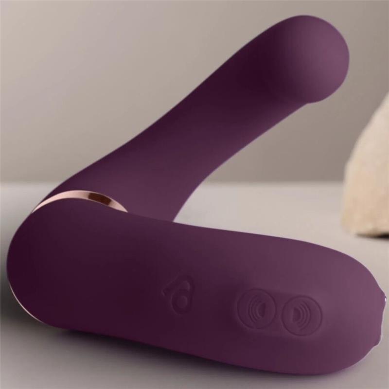 GEMINI DUAL VIBRATOR G-SPOT CLITORIS STIMULATOR PURPLE