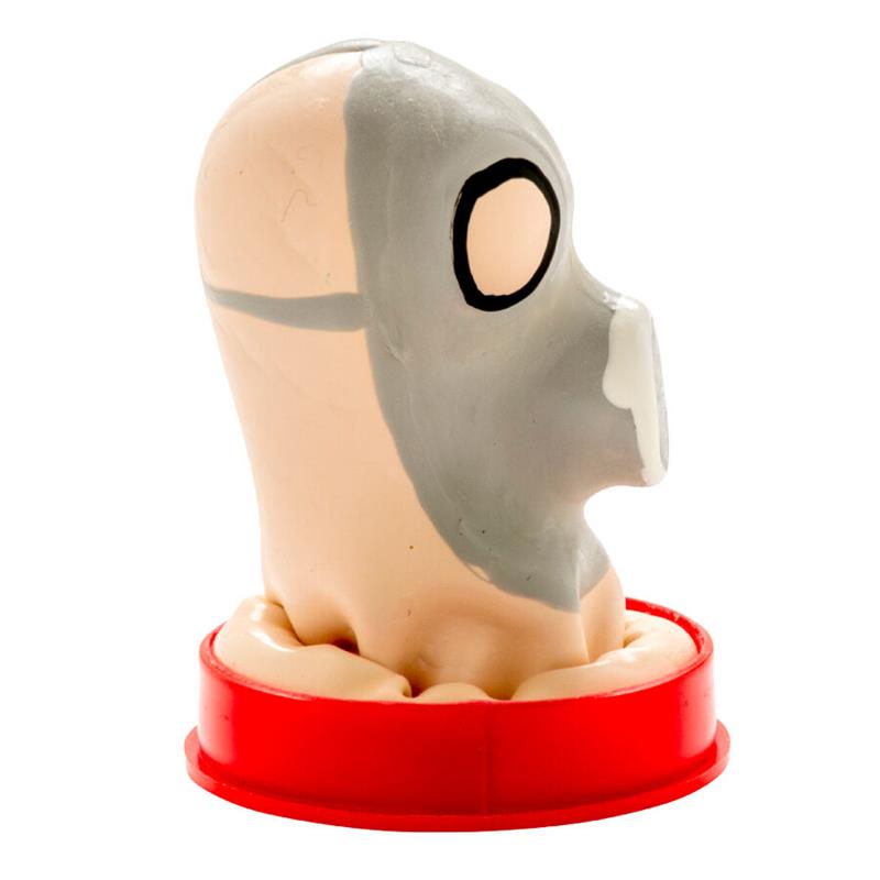 ROČNO POSLIKANI NOVOSTNI KONDOMI PLINSKA MASKA