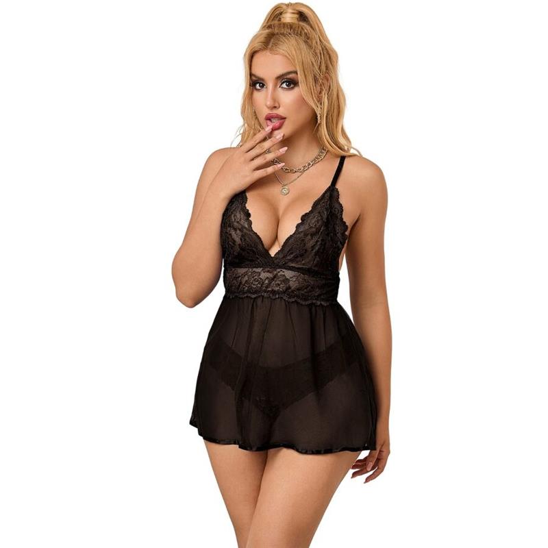 BABYDOLL BREAST LACE S/M