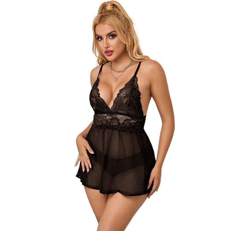 BABYDOLL BREAST LACE S/M