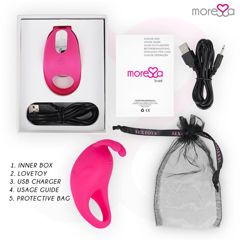 BRAD PREMIUM SILICONE RECHARGEABLE PINK