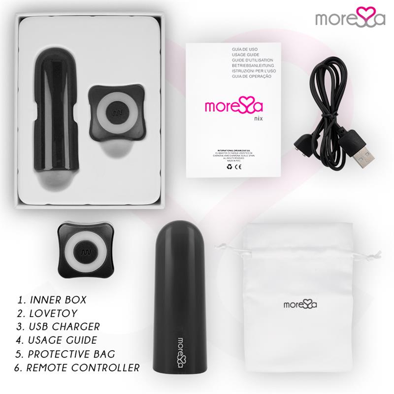 NIX VIBRATOR REMOTE CONTROL BLACK
