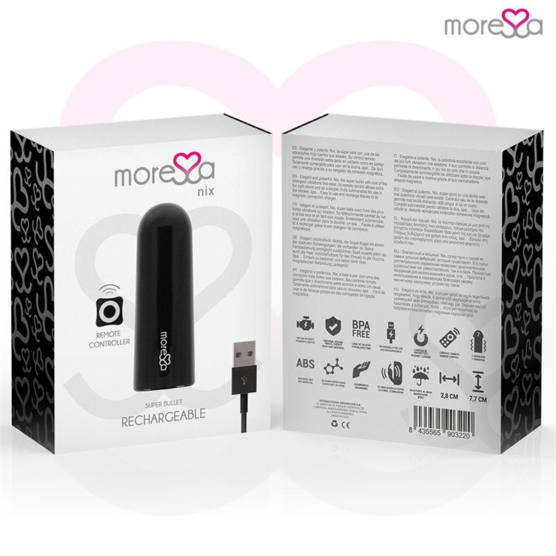 NIX VIBRATOR REMOTE CONTROL BLACK