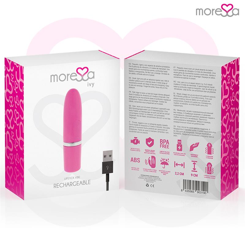 IVY VIBRATOR STIMULATOR TRAVEL PINK