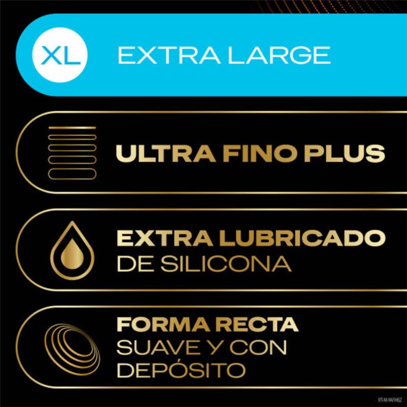 TOTAL CONNECTION XL ULTRA FINE PLUS LATEX FREE 10 UNITS