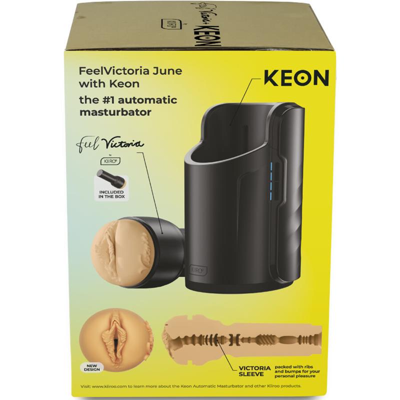 KEON WIFI COMBO VICTORIA JUNE AUTOMATSKI MASTURBATOR + FEEL STROKER