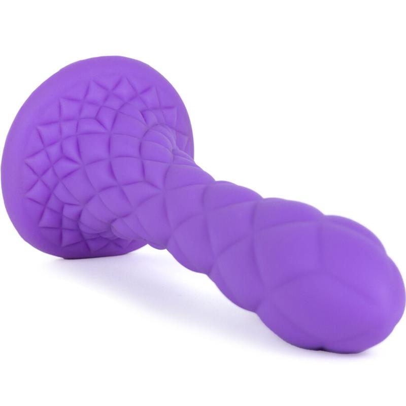 SANJIVI DILDO FANTAZIJA TEČNI SILIKON TERMOREAKTIVNI LJUBIČASTI 18.5 CM