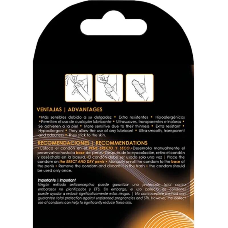 CLASSIC LATEX FREE CONDOMS 3 UNITS
