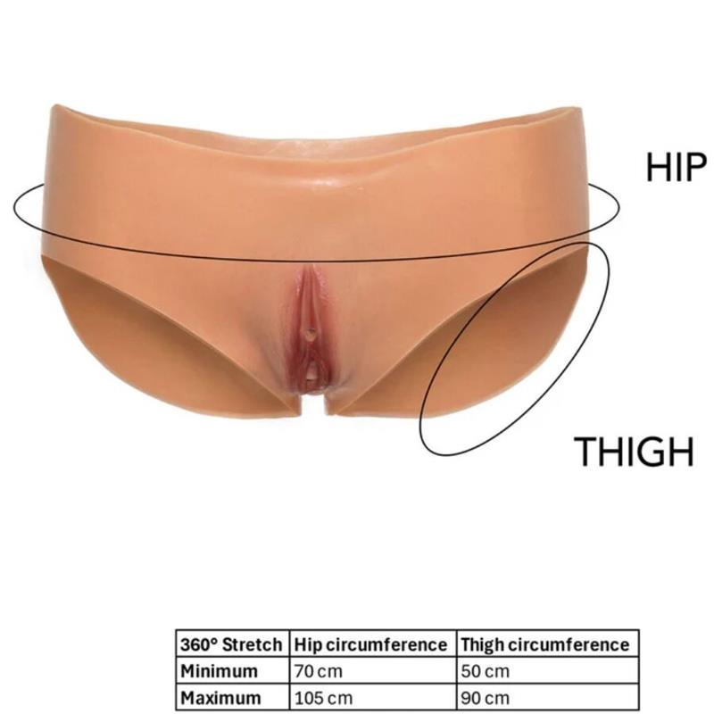 ALTER EGO OPEN VAGINA BRIEF LOW WAIST FLESH