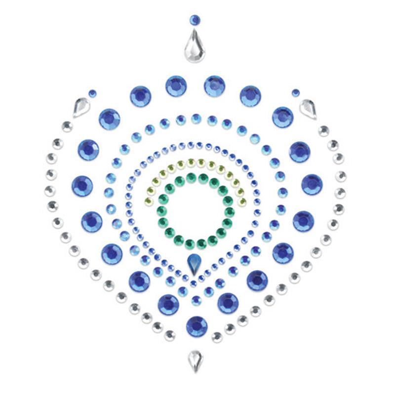 INDISCRETS FLAMBOYANT BLUE&GREEN