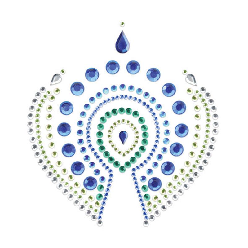 INDISCRETS FLAMBOYANT BLUE&GREEN