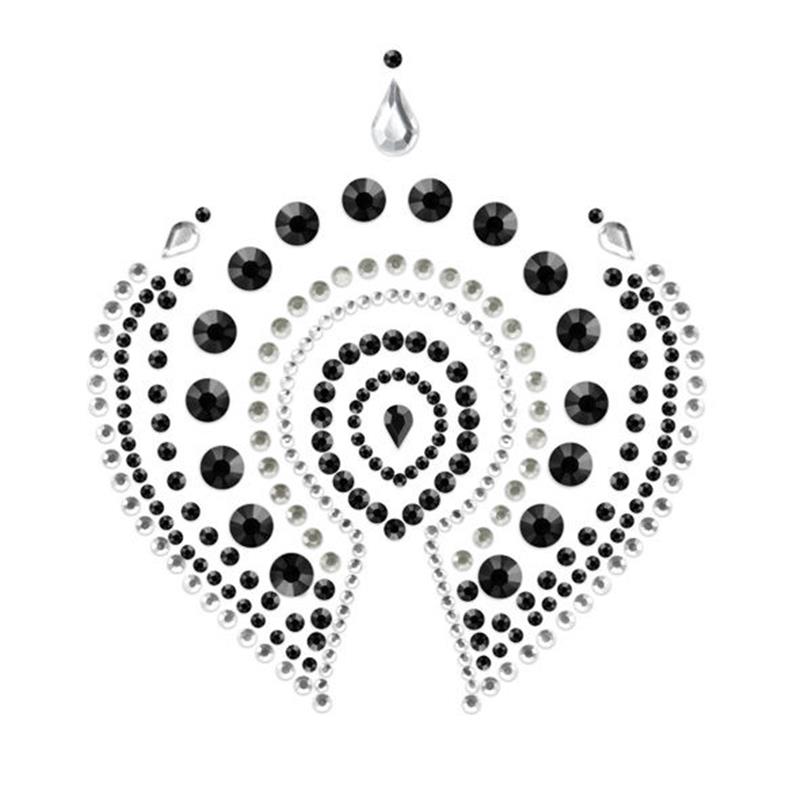 INDISCRETS FLAMBOYANT BLACK&SILVER