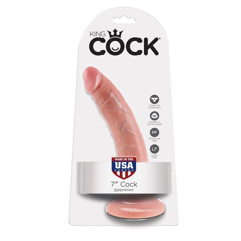 7 DILDO KOŽA 17.8 CM