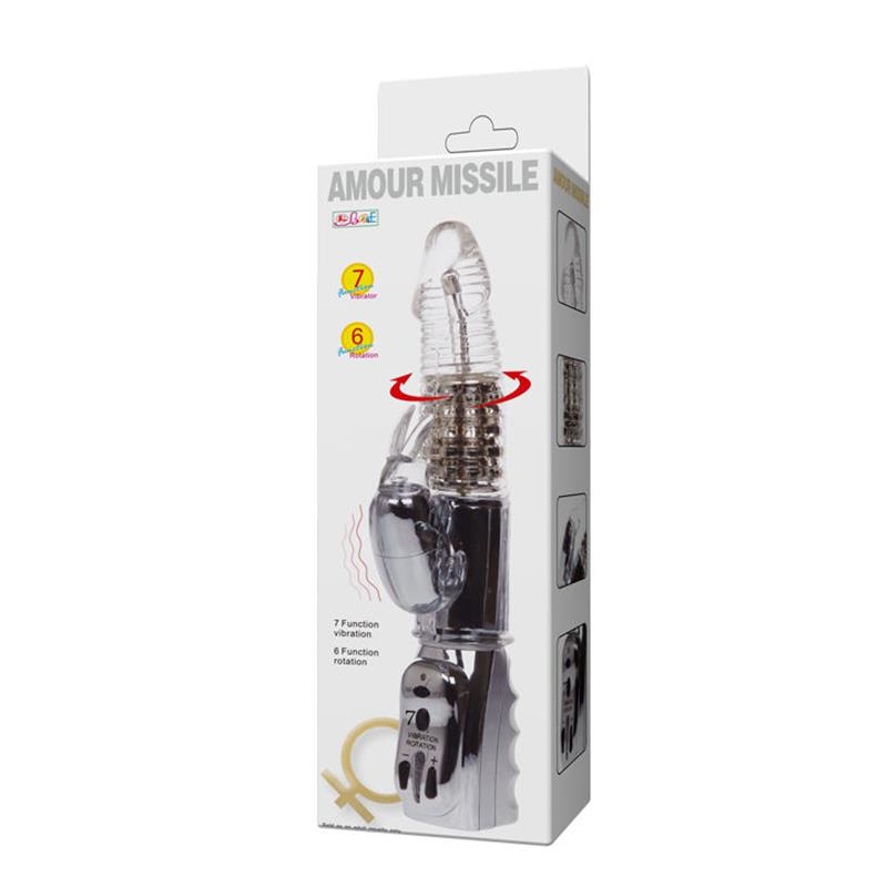 AMOUR RAKETA TRANSPARENTNI ROTATOR 26.5 CM