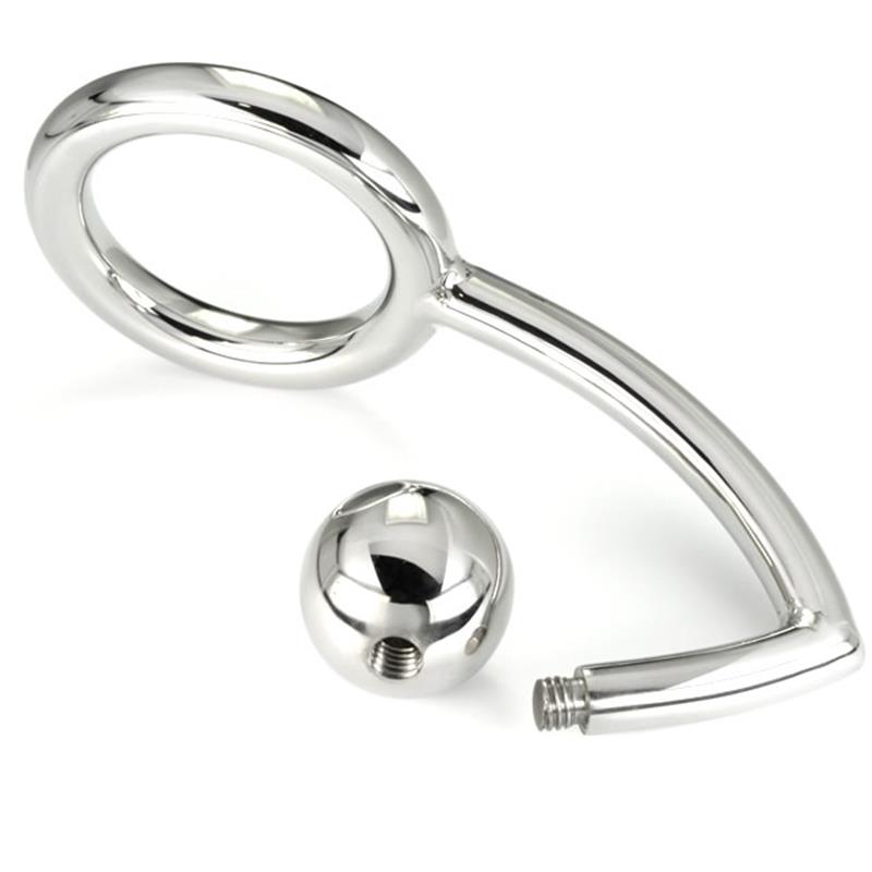 COCK RING RING WITH ANAL INTRUDER HOOK 45MM