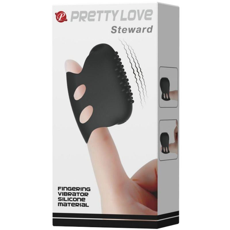 FLIRTATION STEWARD BLACK VIBRATION THIMBLE