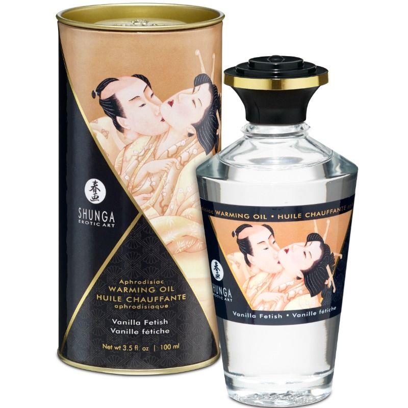FETISH VANILIJASTA AROMA Z OGREVANJEM MASAŽNO OLJE 100 ML