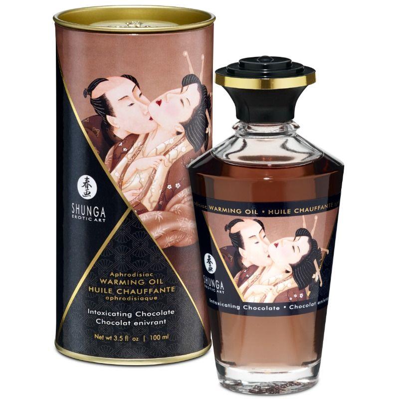MASSAGE OIL WITH HEAT EFFECT INTENSE CHOCOLATE FLAVOR 100 ML