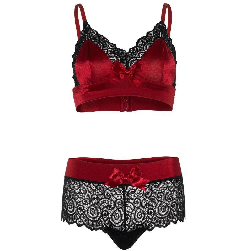 SET OD 2 KOMADA CRNE I CRVENE L/XL