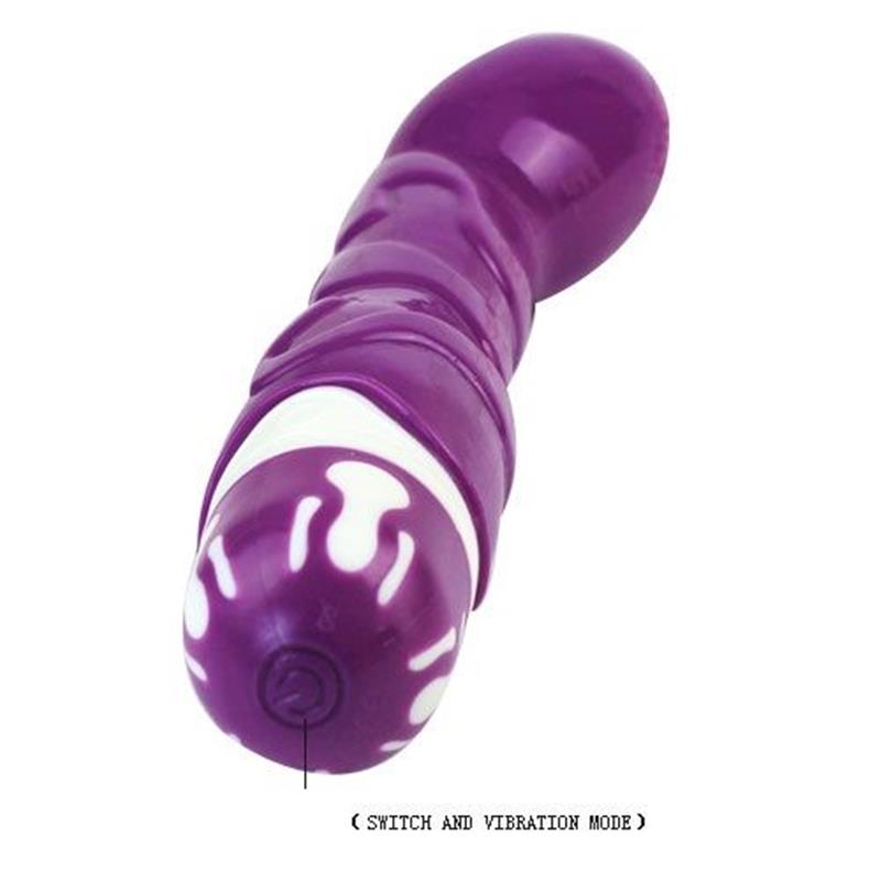 REALISTIC COCK 10 RHYTHMS SENSATION VIOLET