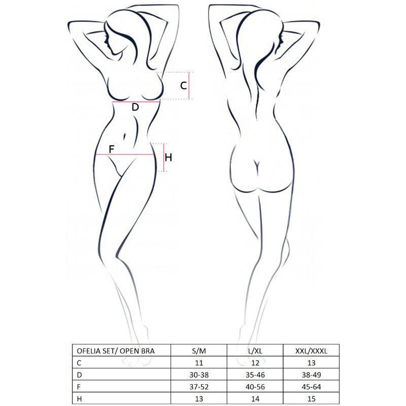 WOMAN OFELIA SET SIZE S/M