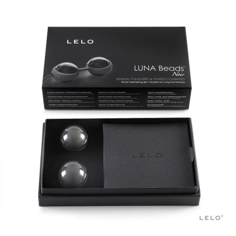 LUNA BEADS NOIR KEGEL BALLS