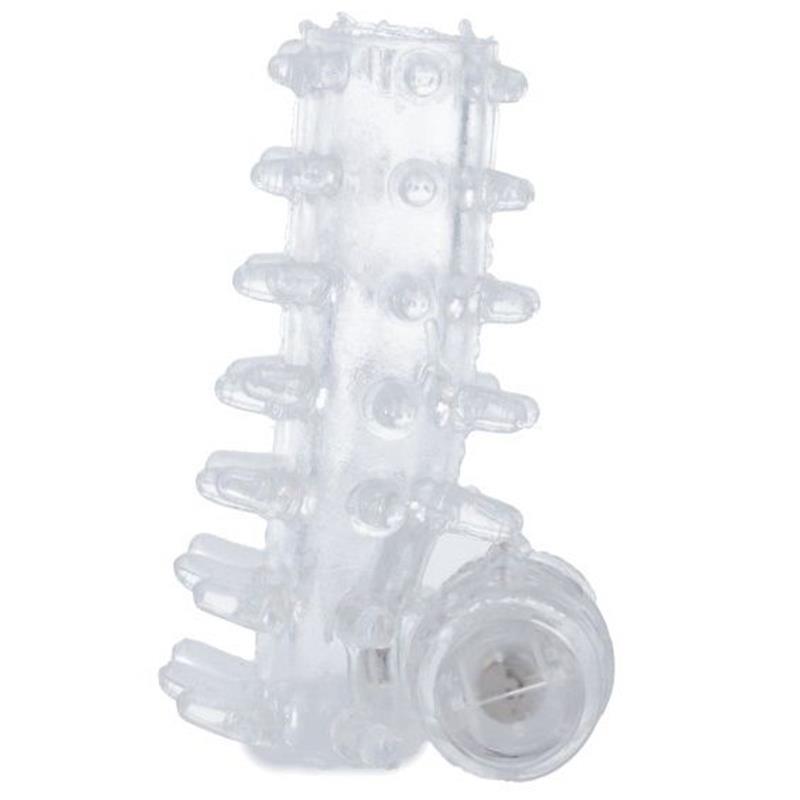RING VIBRATING SLEEVE TRANSPARENT